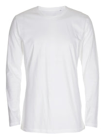 Basic Langermet T-shirt - Hvit