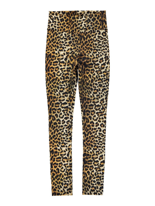 Mønstret leggings - Leopard - Name It