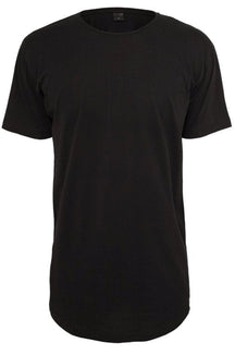 Long T-shirt - Svart