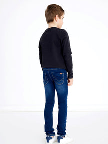 Theo Jeans - Mørkeblå Denim
