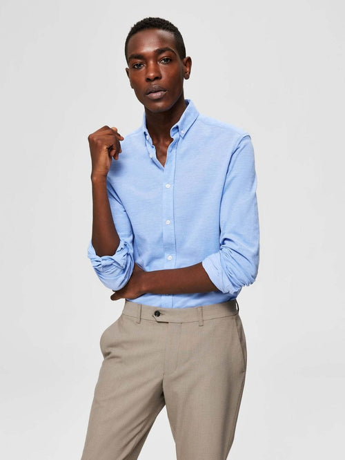 Oxford Premium Skjorte - Lyseblå - Selected Homme