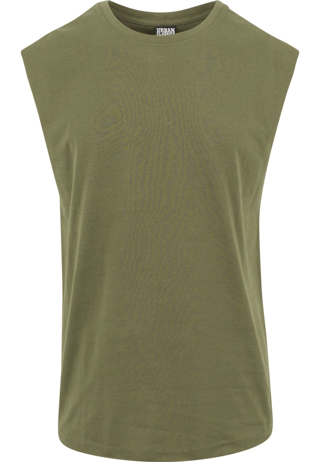Sleeveless T-shirt - Oliven