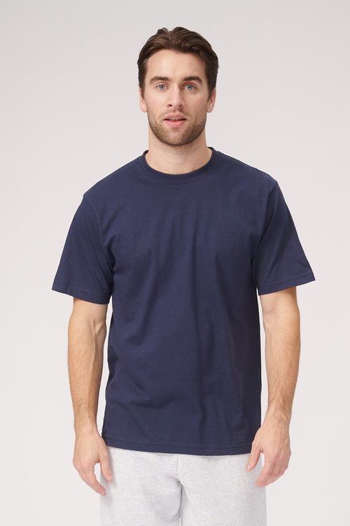 Oversized T-shirt - Navy - TeeShoppen