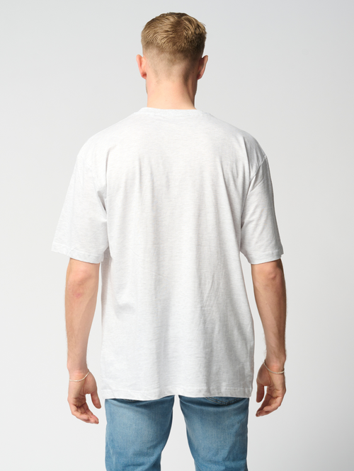 Oversized T-shirt - Lysegrå - TeeShoppen