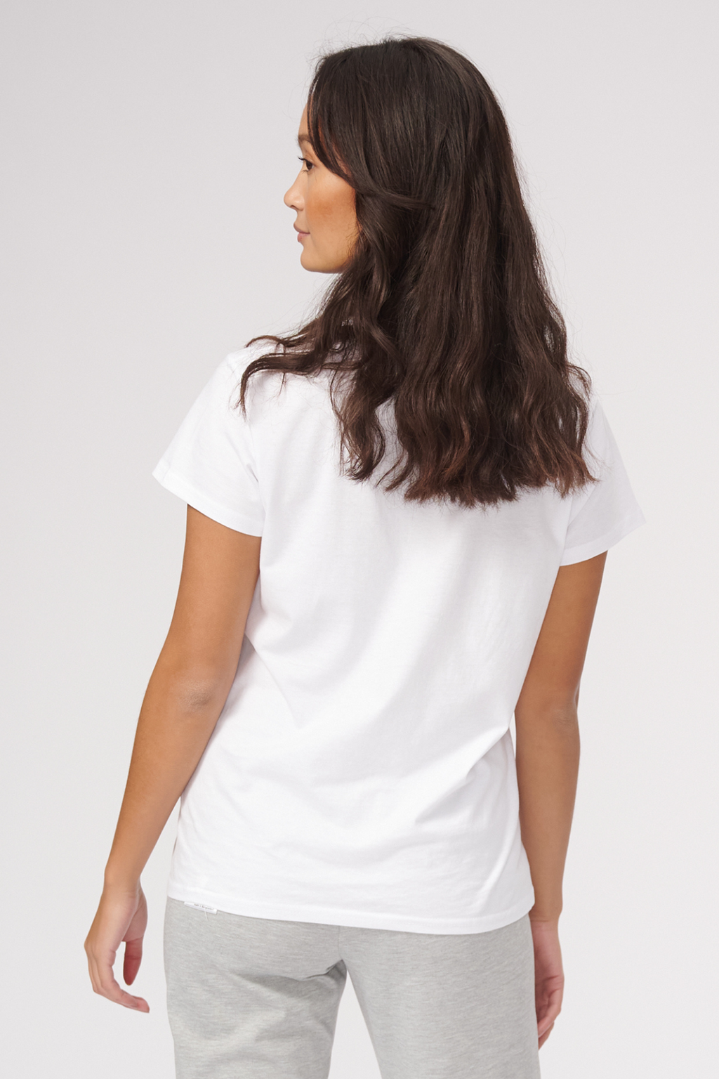Basic T-shirt - Hvit