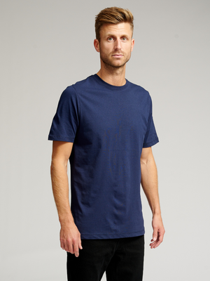 Økologisk Basic T-shirt - Marinen - TeeShoppen