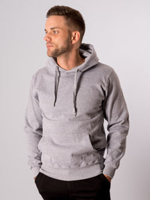 Basic hoodie - Lysegrå