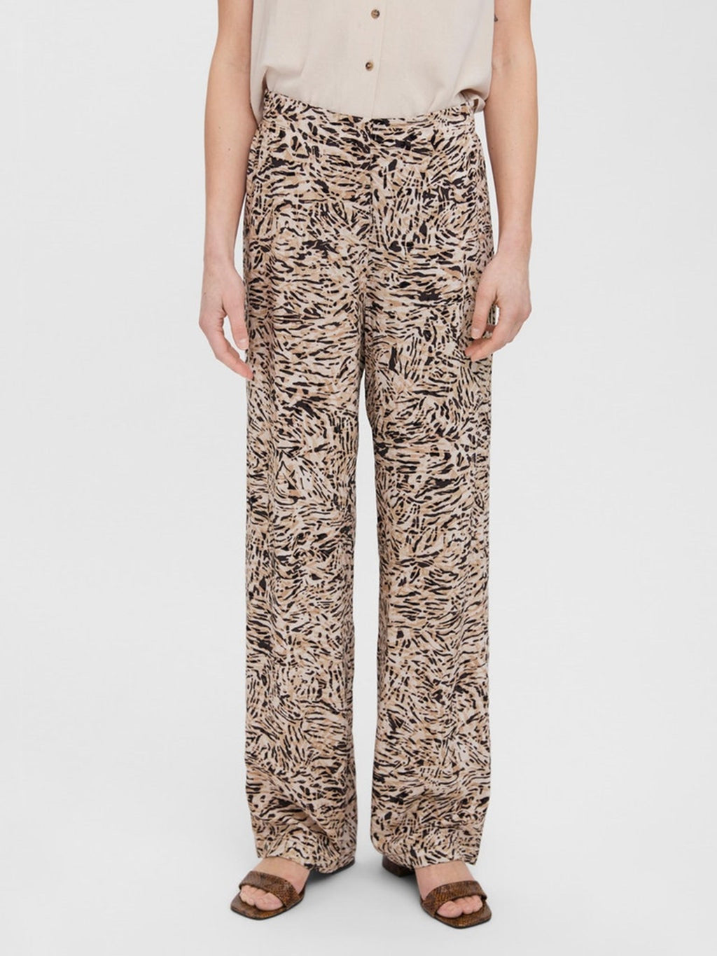 Ecorp Wide Pants - White Pepper