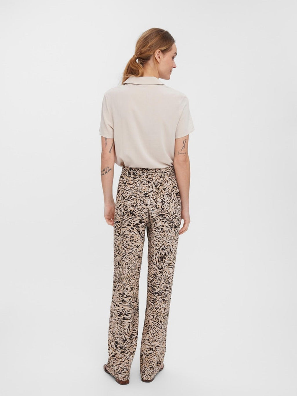 Ecorp Wide Pants - White Pepper