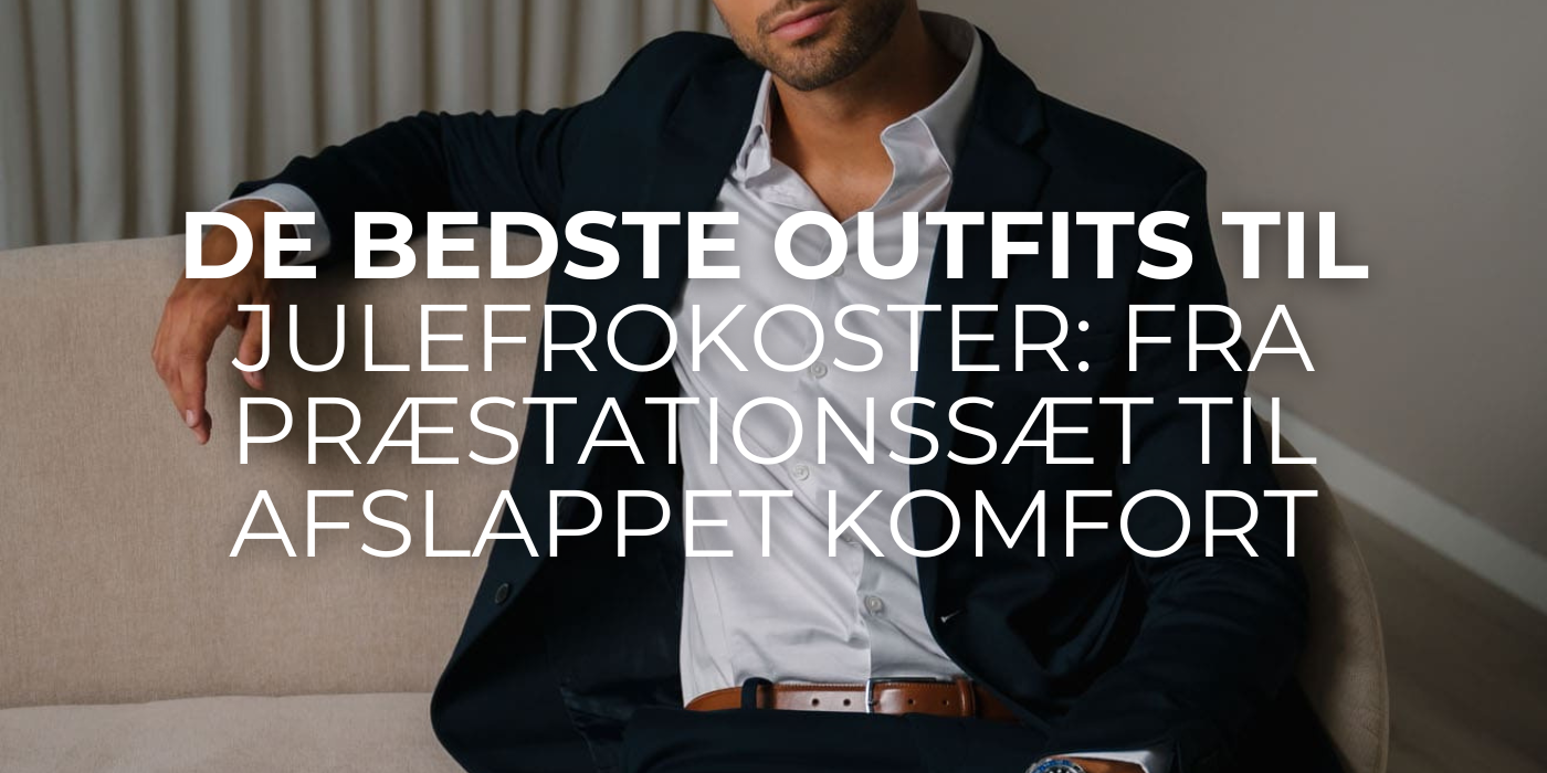 De bedste outfits til julefrokoster: Fra præstationssæt til afslappet komfort