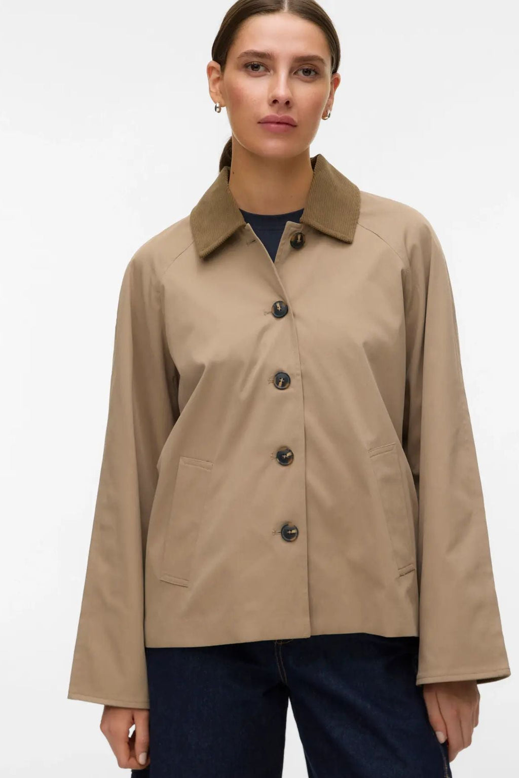 Chelseafia Short Jacket - Silver Mink