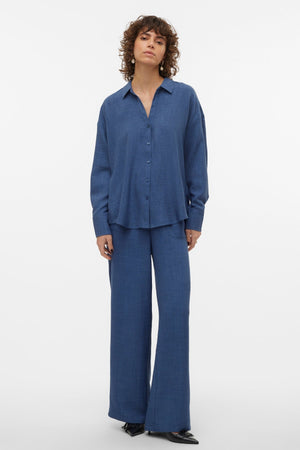 Melaney Queeny Skjorte - Navy Blazer