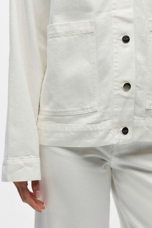 Rosie Overshirt - Cloud Dancer