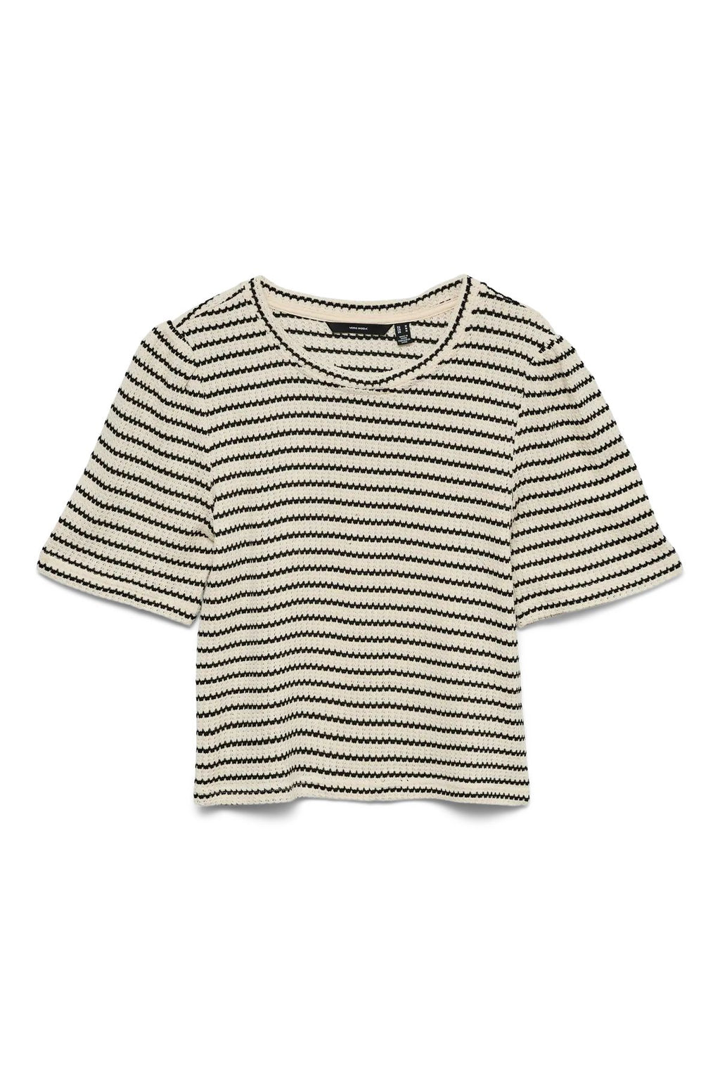 Ohia 2/4 O-Neck Top - Svart