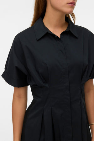Friba Short Dress - Svart