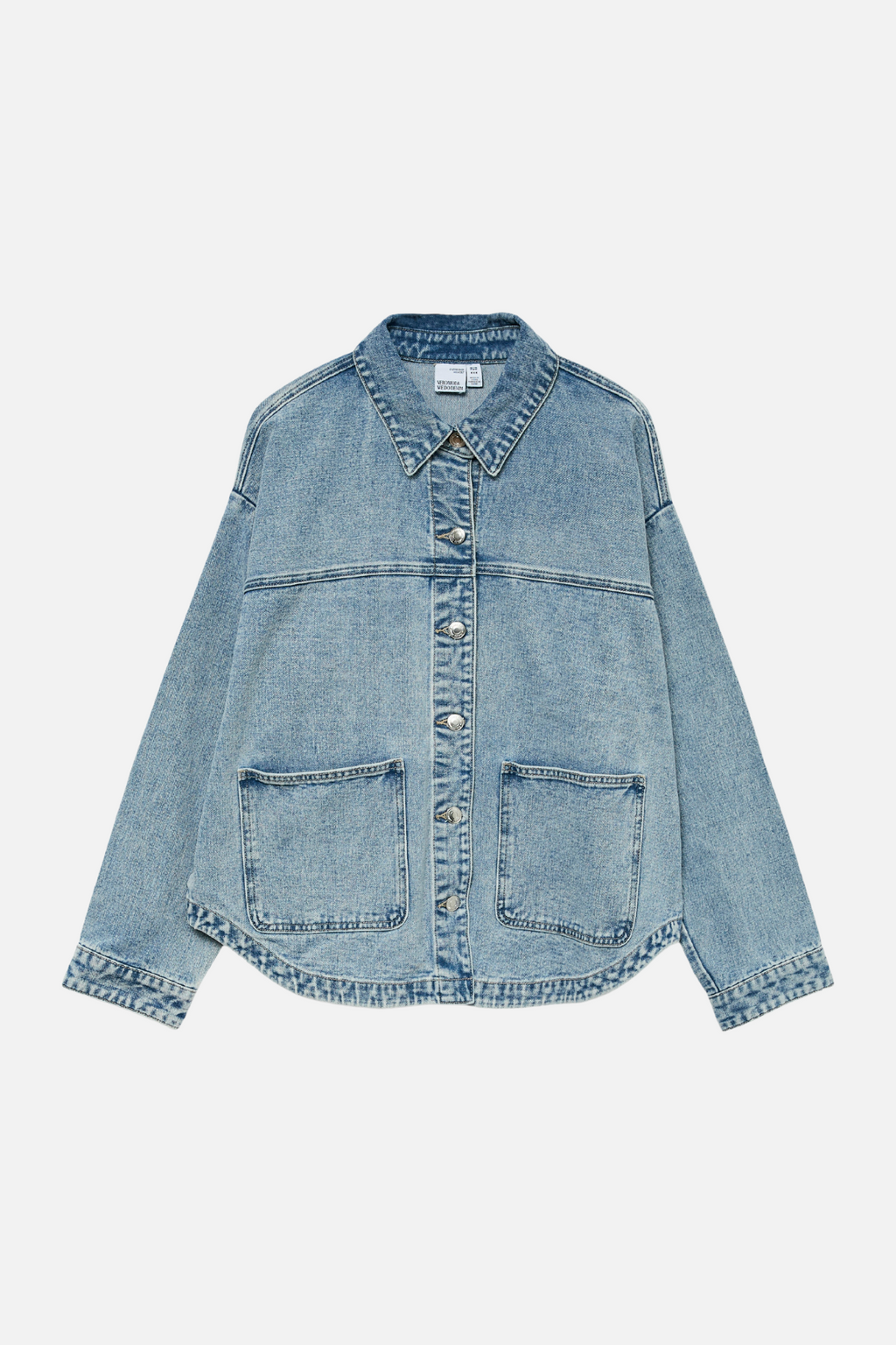 Jamie Denim Shacket - Lyseblå Denim