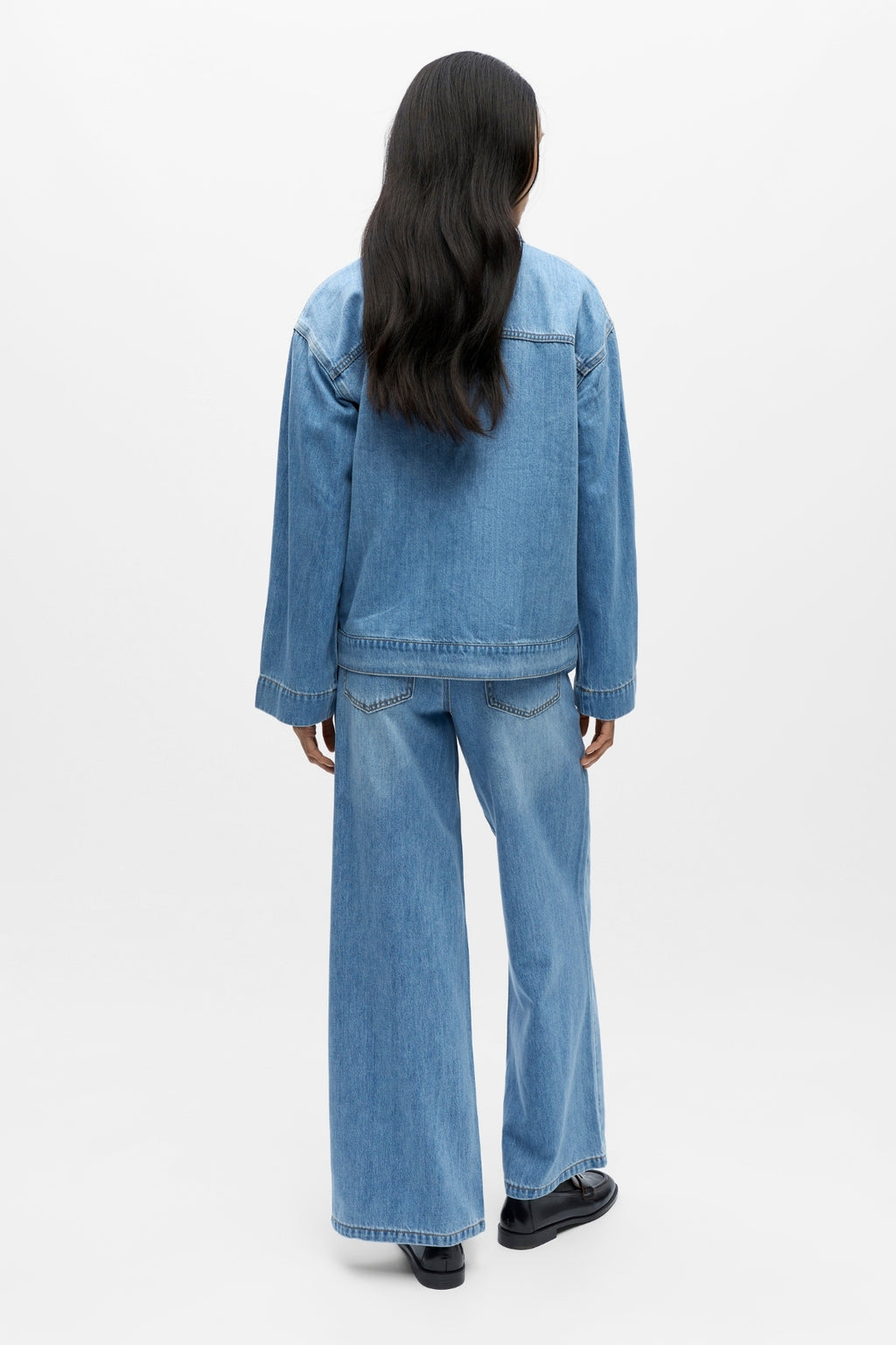 Rosie Overshirt - Light Blue Denim