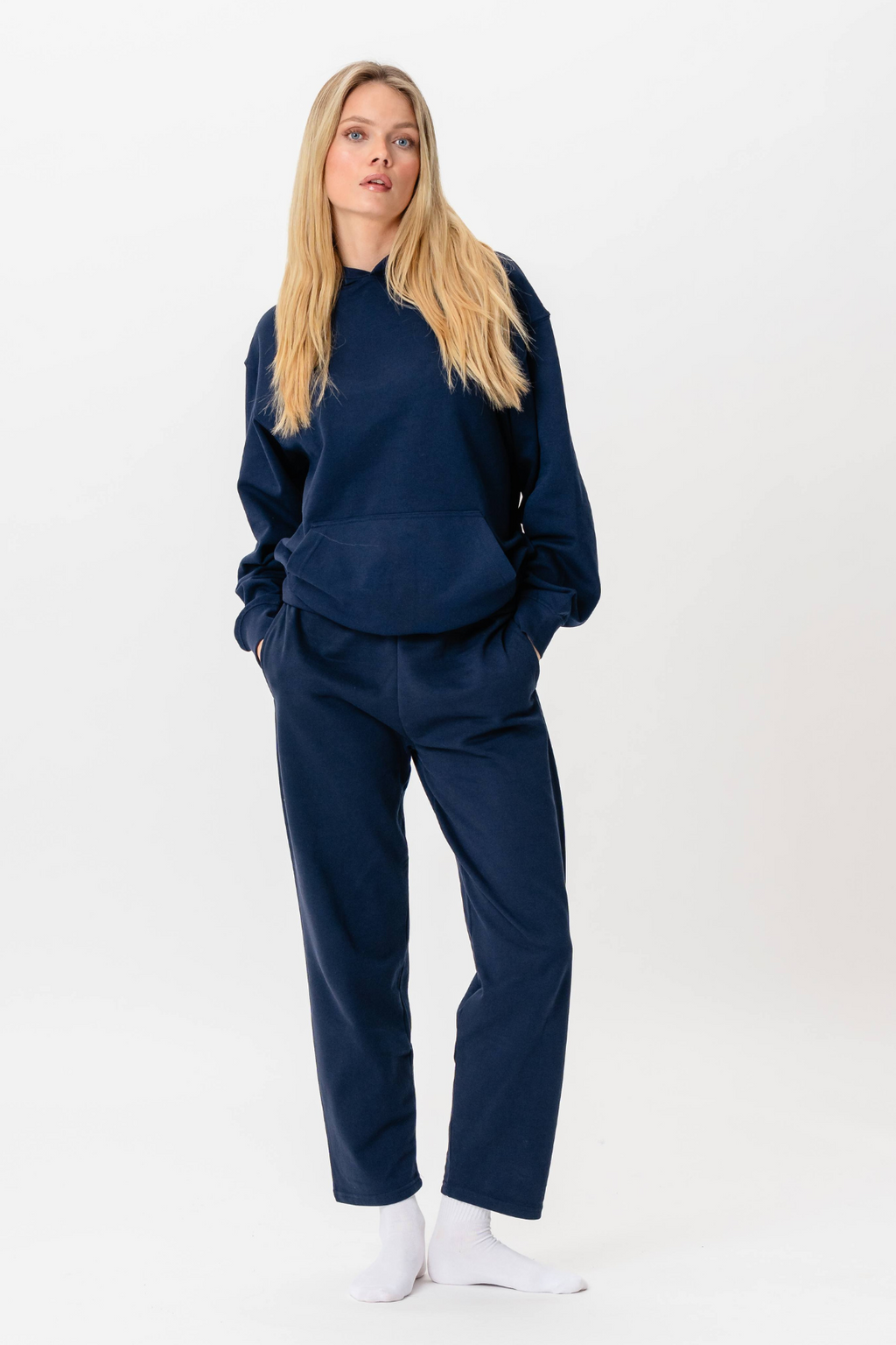 Hettegenser uten Snor - Navy