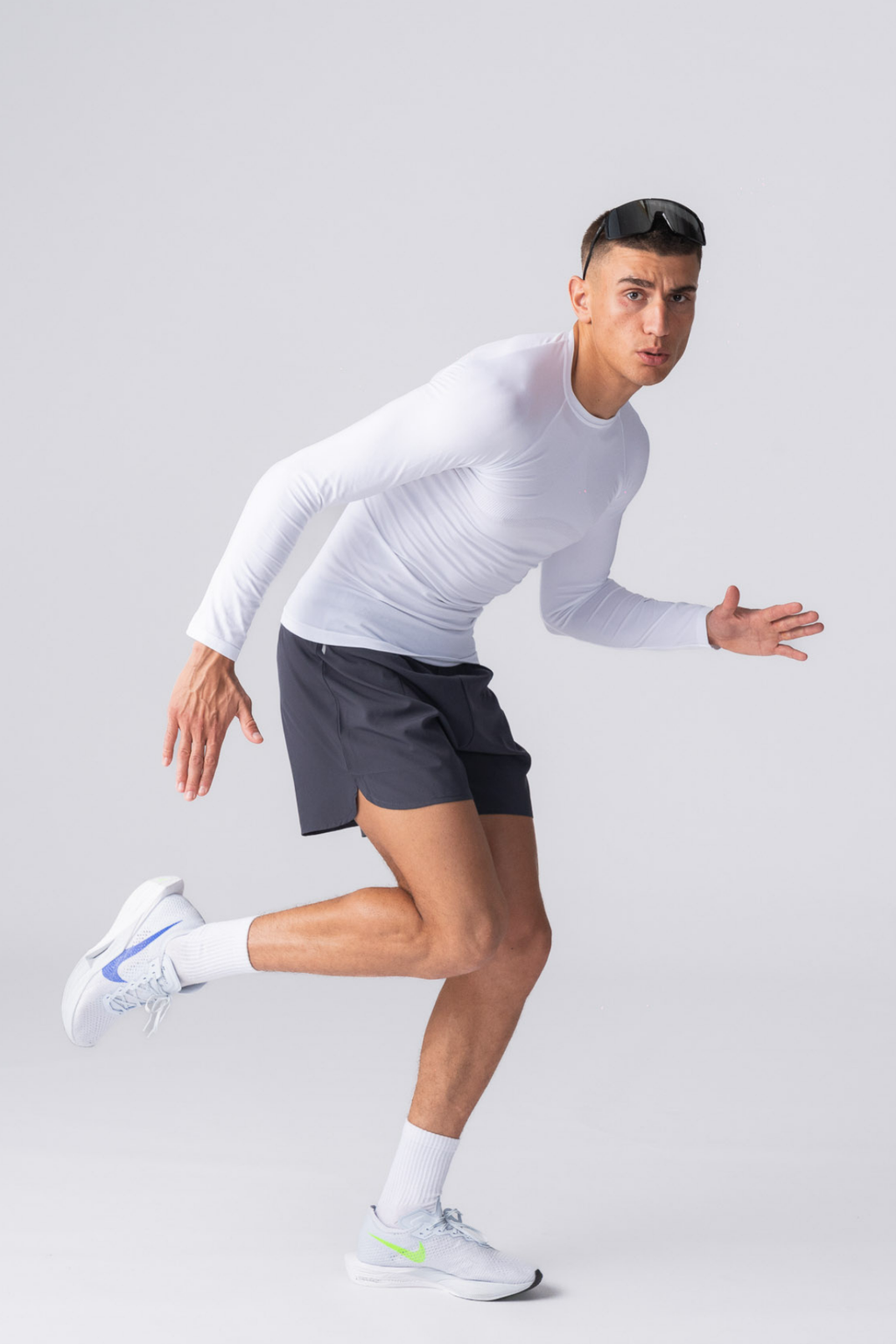 Prime Langermet T-skjorte - Hvit