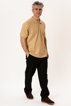 Basic Polo shirt- Khaki