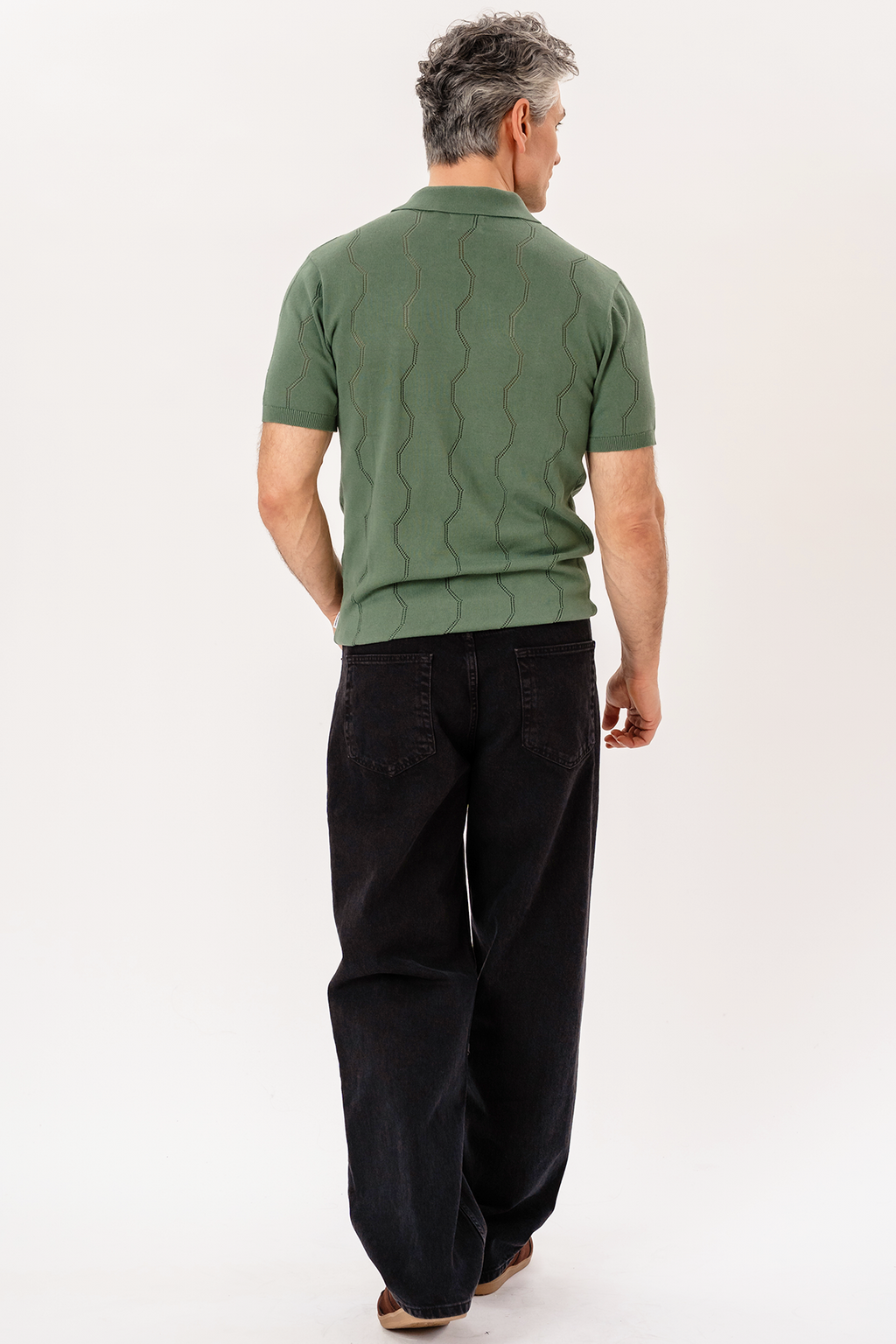 Duran Strikket Polo - Grønn