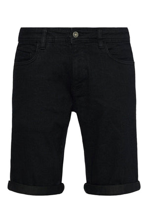 Performance Denim Shorts - Svart