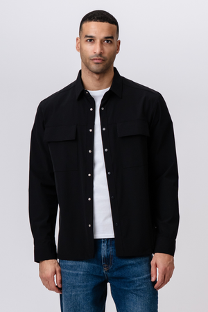 Silas Overshirt - Svart