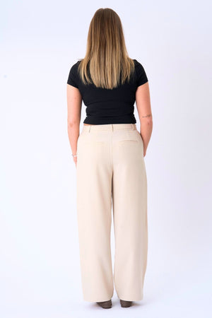 Klassiske Dressbukser - Beige
