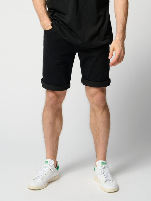 De Originale Performance Denim Shorts - Jet Black - TeeShoppen - Sort