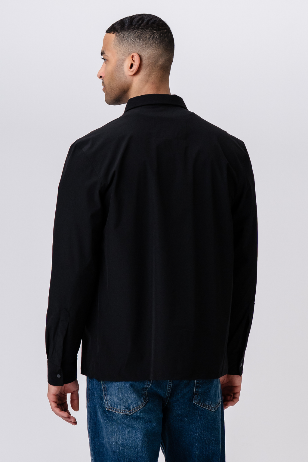 Silas Overshirt - Svart