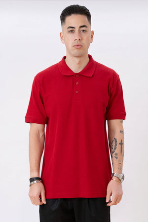 Basic Polo - Rød