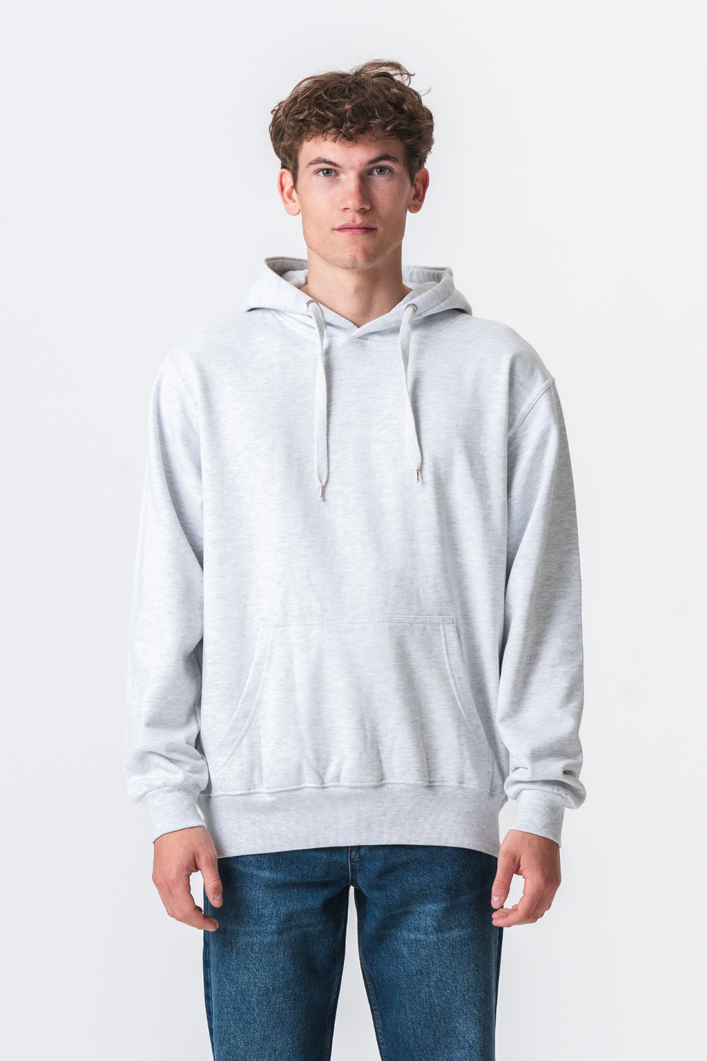 Basic hoodie - Askegrå