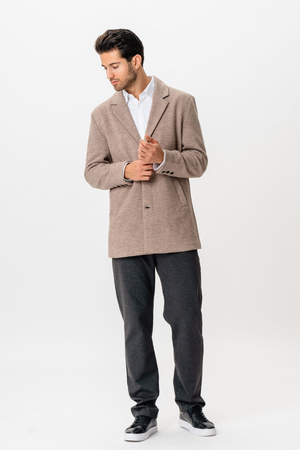 Klassisk frakk - Sand