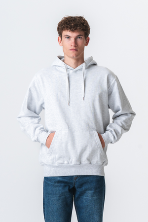 Basic hoodie - Askegrå
