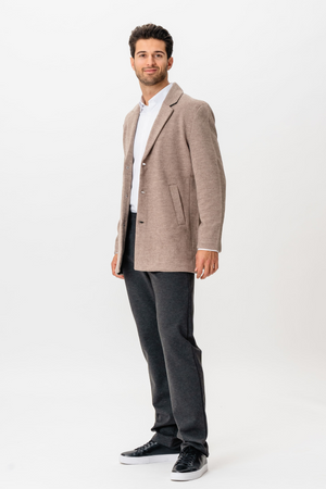 Klassisk frakk - Sand