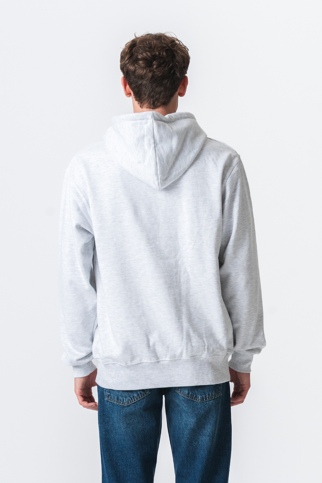 Basic hoodie - Askegrå