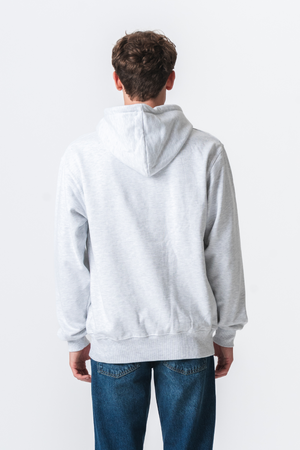 Basic hoodie - Askegrå