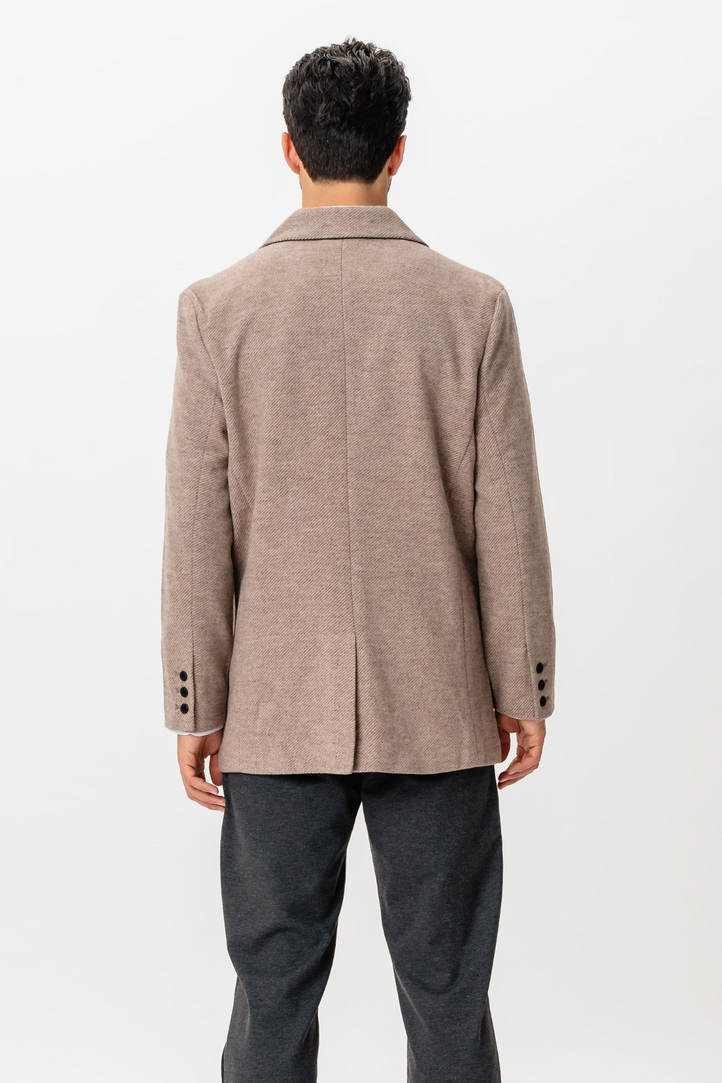 Klassisk frakk - Sand