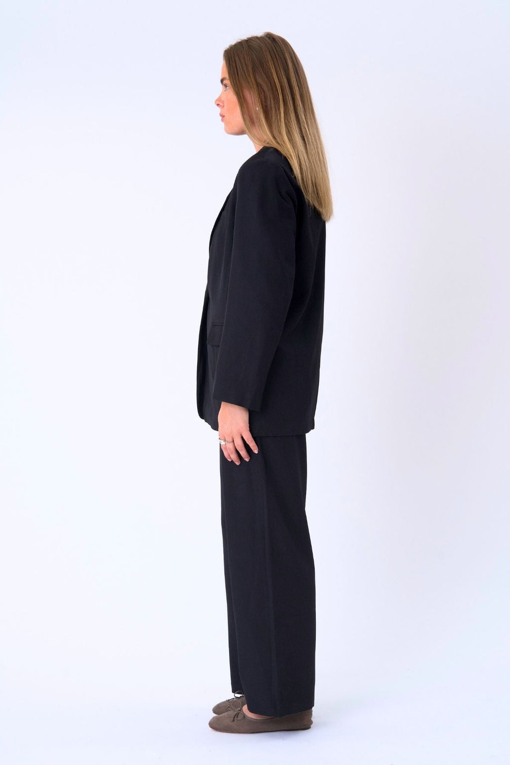 Oversized Blazer - Svart