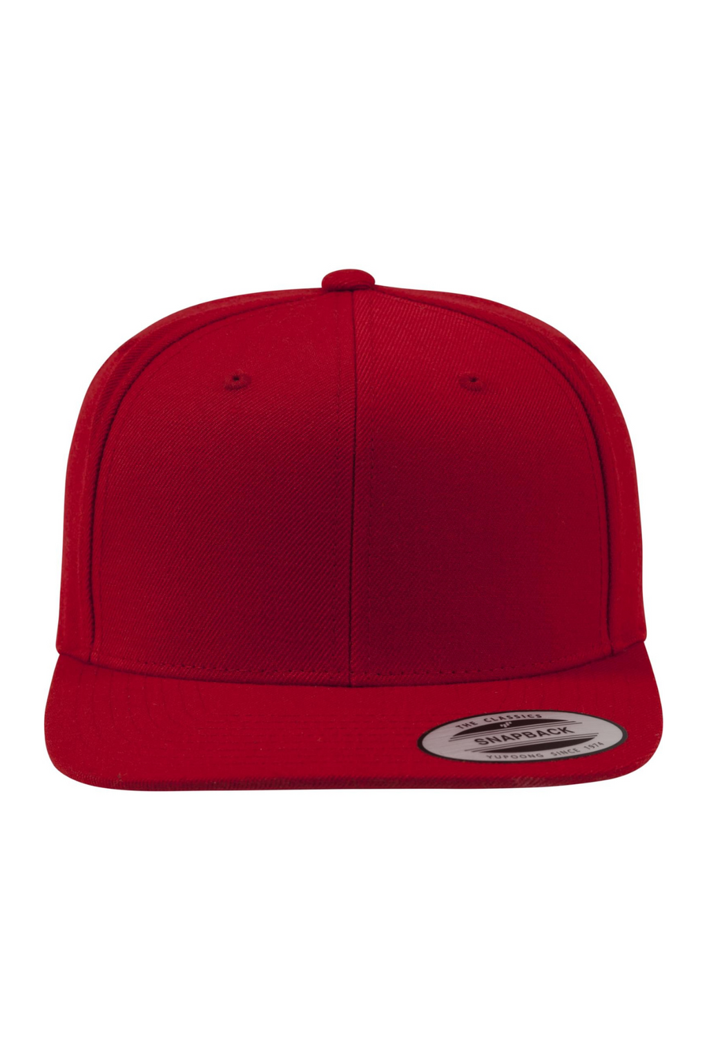 Classic Snapback - Rød/Rød