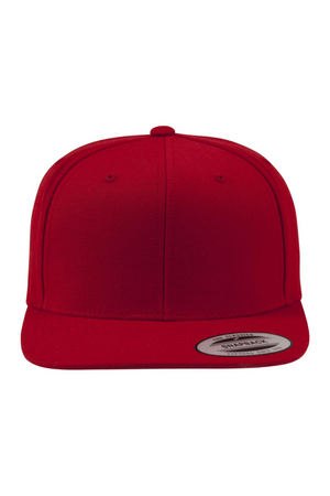 Classic Snapback - Rød/Rød