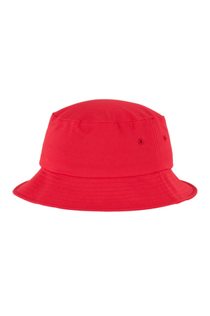 Cotton Twill Bucket Hat - Rød