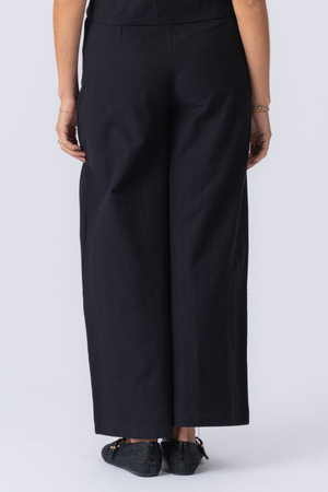 Melissa Wide Pants - Svart