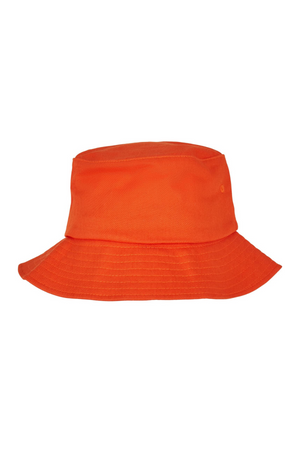 Cotton Twill Bucket Hat - Oransje