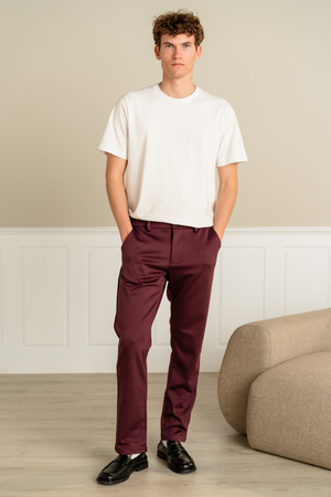 De Originale Performance Pants (Regular) - Burgunder