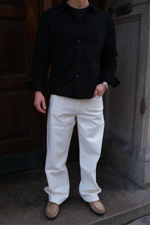 William Regular Jeans - Hvit Denim