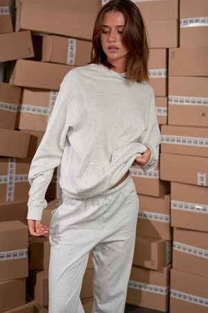 Hettegenser Uten Snøring - Grå