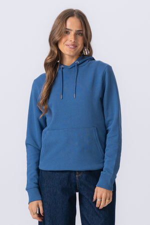 Sweatshirt Hoodie - Dus Blå