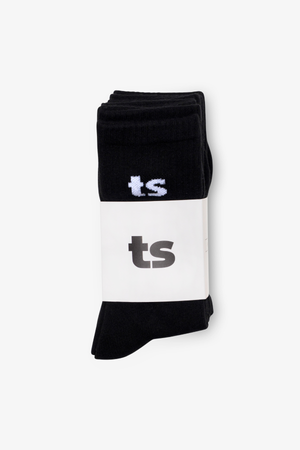 Tennissokker 5 Pak - Svart