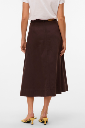 Filia Farget Denimskjørt - Chocolate Torte